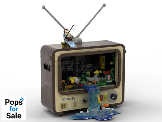 Original-Retro Series Construction Set Vintage Television 19 cm Construction kits