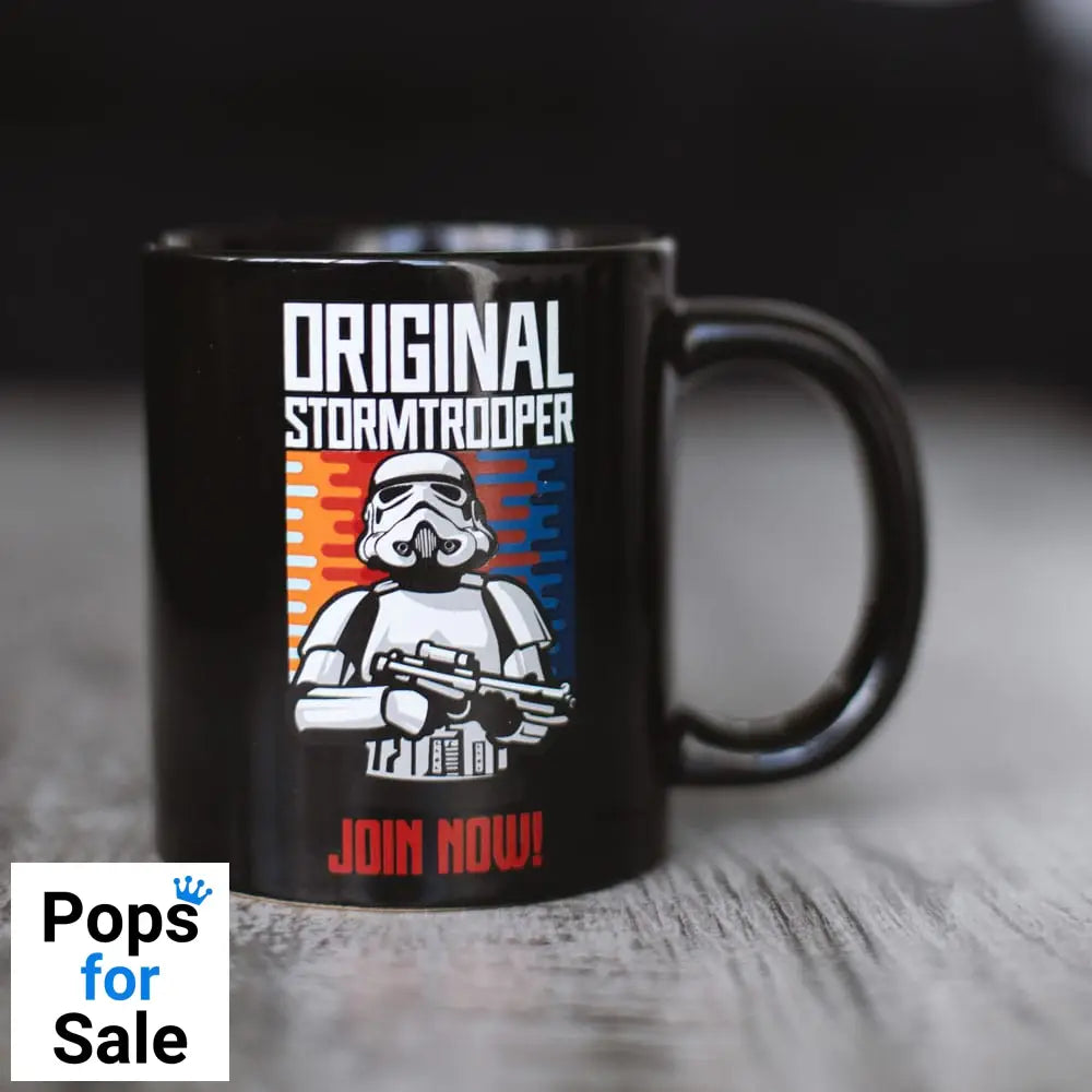 Original Stormtrooper Mug Join Now Black