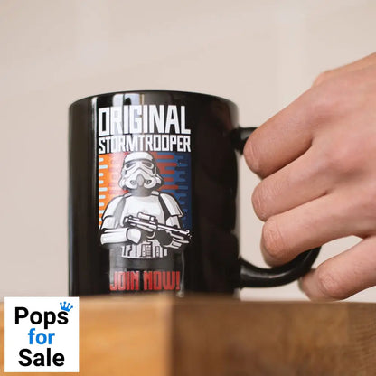 Original Stormtrooper Mug Join Now Black