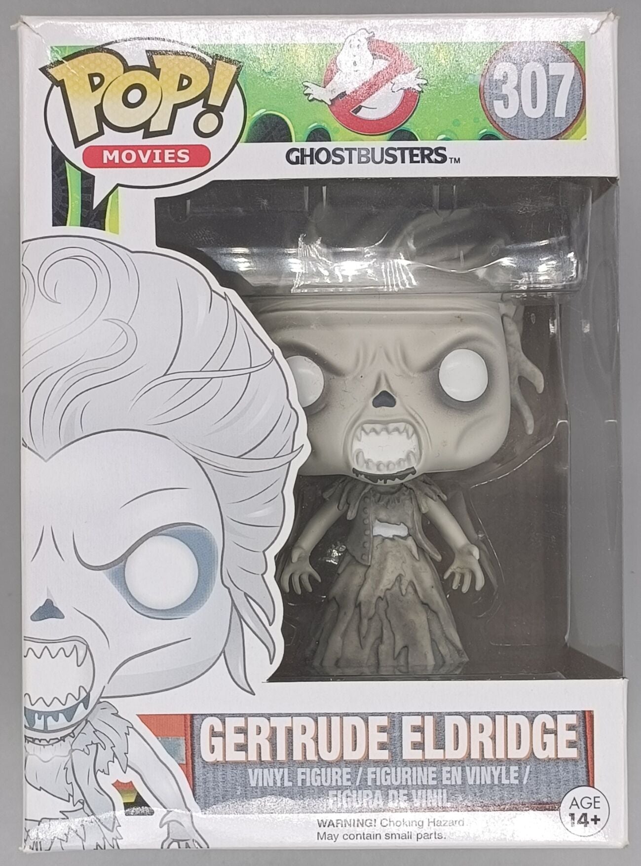 307 Gertrude Eldridge - Ghostbusters (2016) - Box Damaged Funko POP