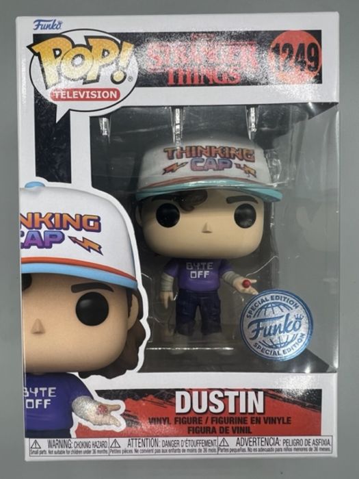 #1249 Dustin (Byte Off) - Stranger Things Funko POP