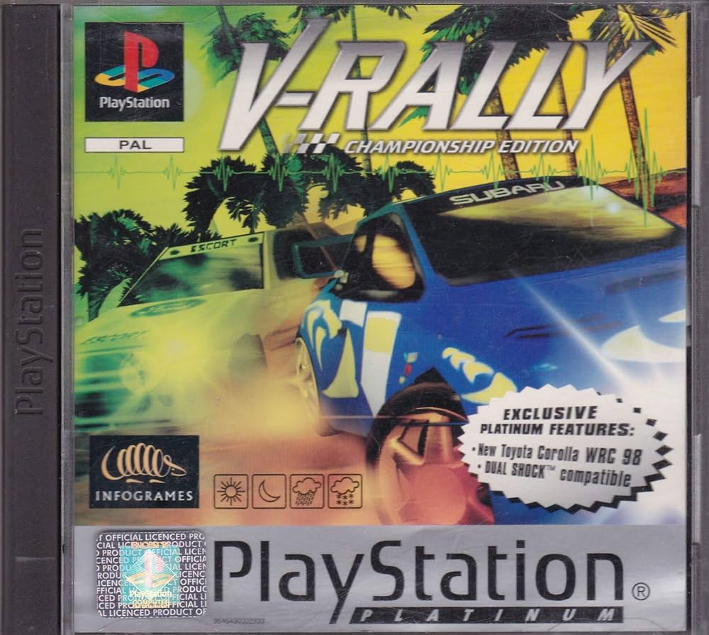 V-Rally 97: Championship Edition for Sony Playstation 1 - [Just Disc]