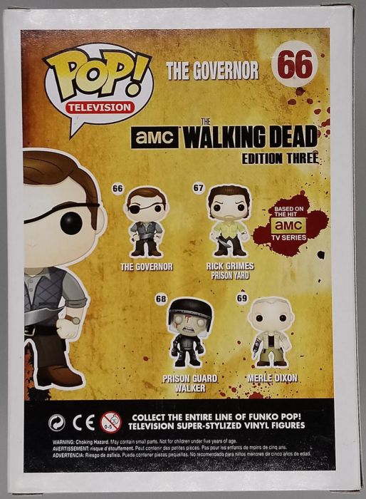 #66 The Governor - The Walking Dead Funko POP