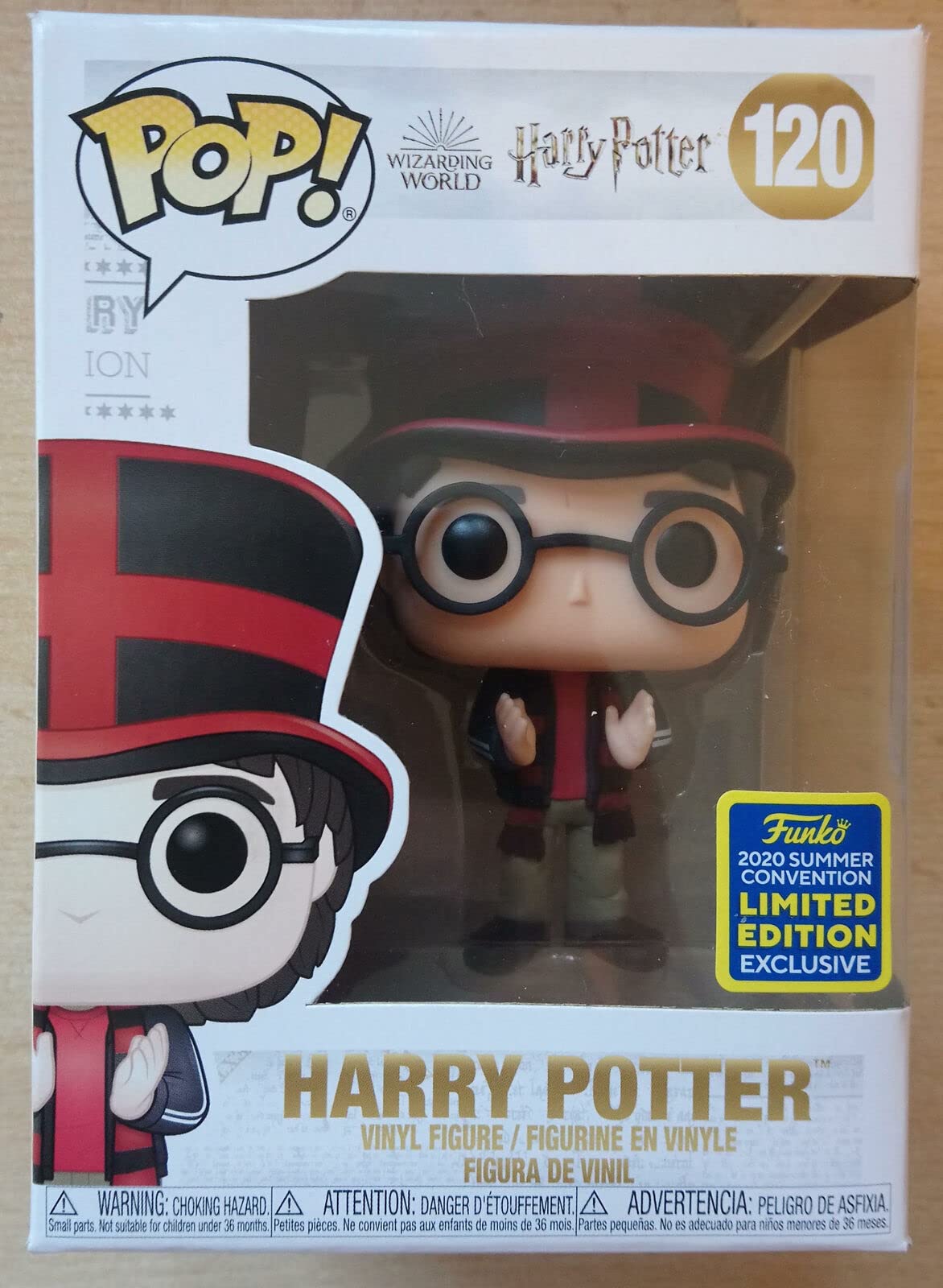120 Harry Potter (Quidditch World Cup) Harry Potter 2020 Con Funko POP