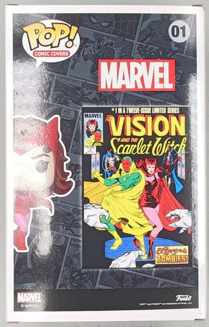#01 Scarlet Witch - Comic Cover (Marvel) - Box Damaged Funko POP