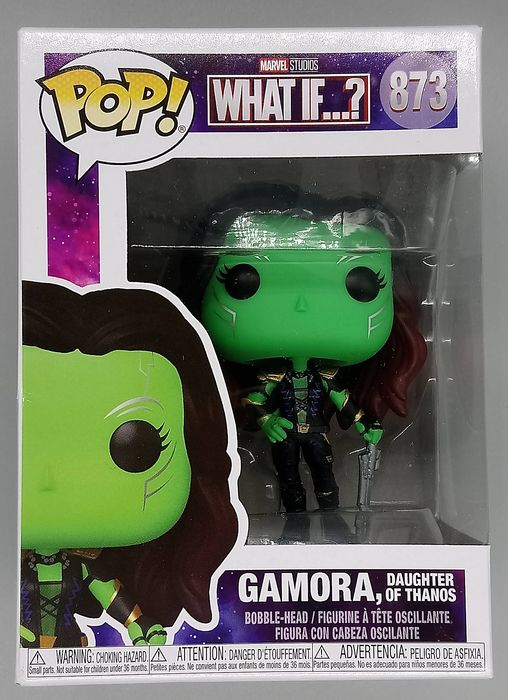 873 Gamora (Daughter of Thanos) - Marvel What If...? Box Damaged Funko POP