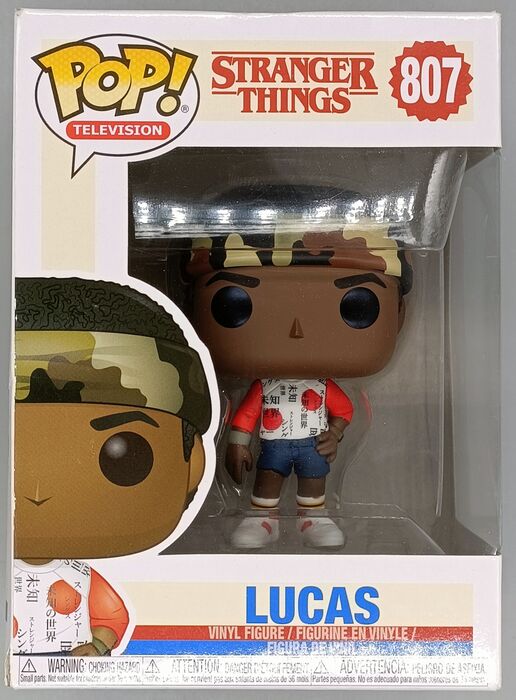 807 Lucas (Casual) - Stranger Things - Box Damaged Funko POP
