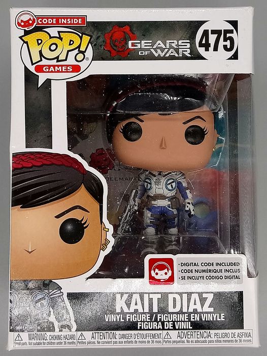 475 Kait Diaz - Gears of War - Box Damaged Funko POP