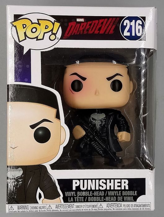 216 Punisher - Marvel Daredevil - Box Damaged Funko POP
