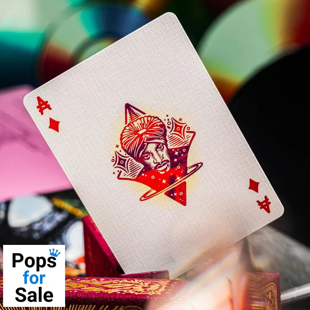 Outcast Playing Cards Red Velvet Playing cards