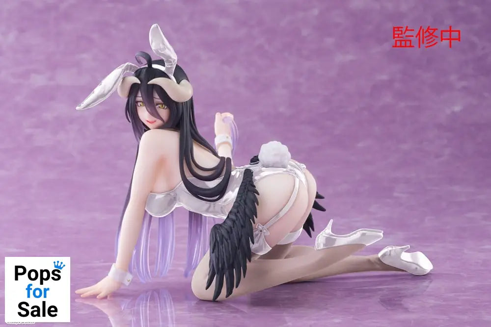 Overlord Desktop Cute PVC Statue Albedo (Bunny Ver.) Renewal 13 cm Statues