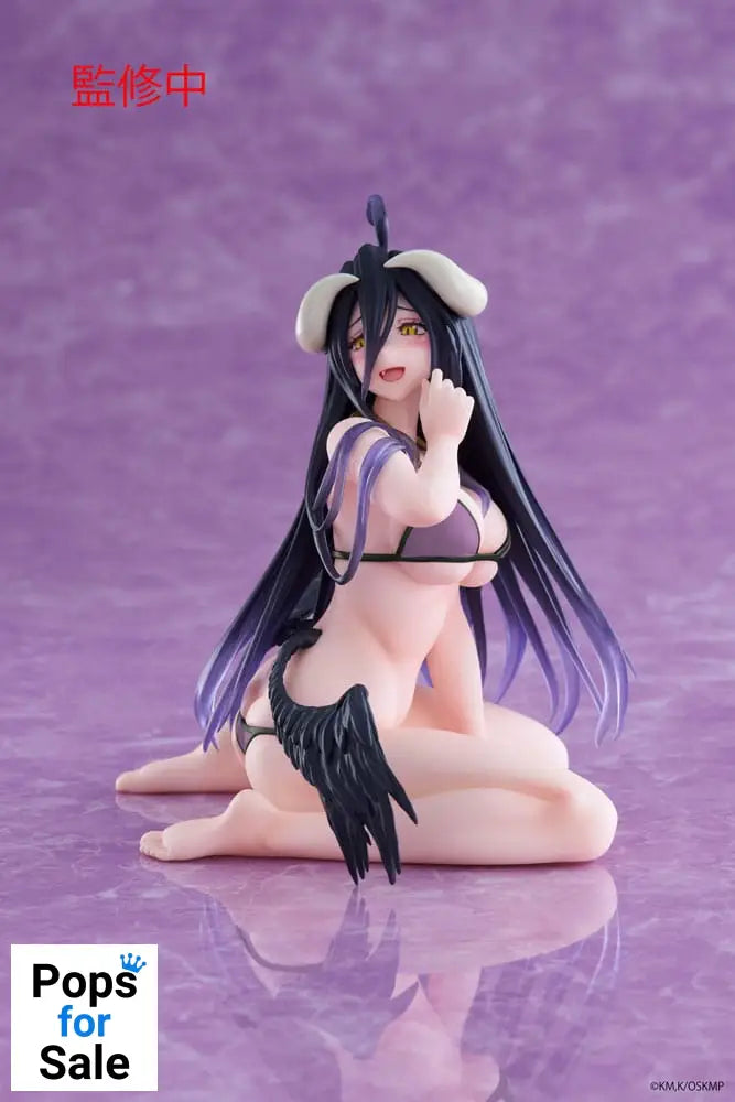 Overlord IV PVC Statue Desktop Albedo Swimsuit Ver. Renewal Edition 13 cm
