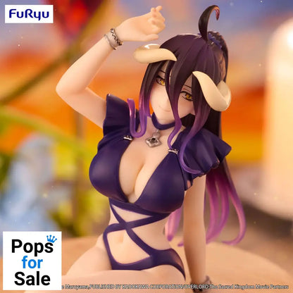Overlord Noodle Stopper PVC Statue Albedo Swimsuit Dark Purple Color Ver. 16 cm Statues