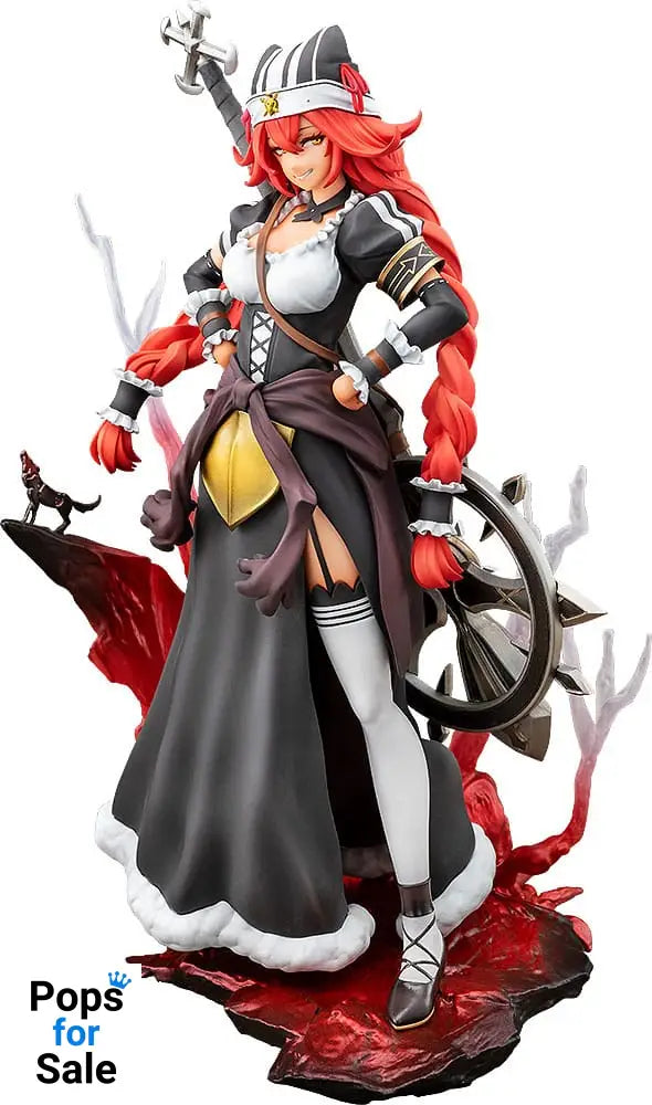 Overlord PVC Statue 1/8 Lupusregina Beta 10th Anniversary so-bin Ver. with Background Parts 22 cm