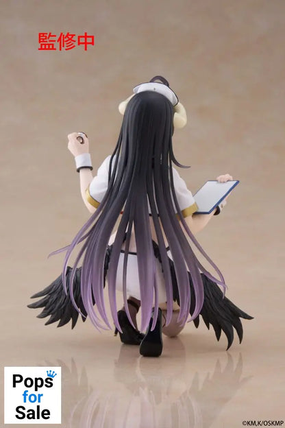 Overlord PVC Statue Desktop Cute Figure Albedo Nurse Ver. Renewal 13 cm
