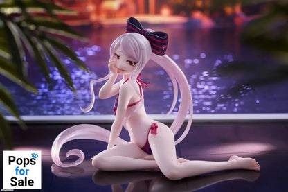 Overlord PVC Statue Desktop Cute Figure Shalltear Swimsuit Ver. 13 cm