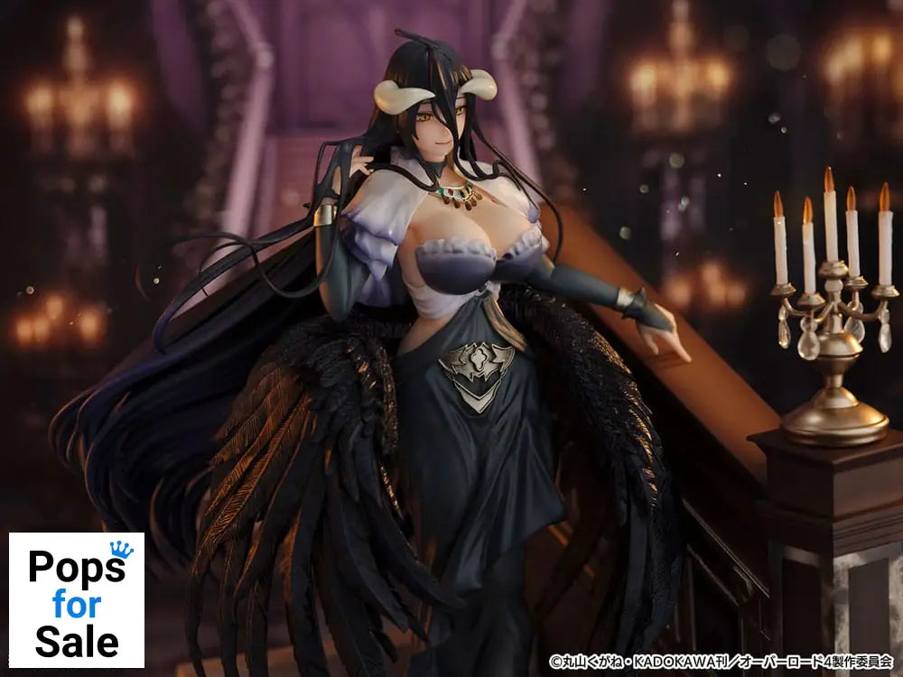 Overlord SHIBUYA SCRAMBLE FIGURE PVC Statue 1/7 Albedo Jet Black Dress Ver. 28 cm
