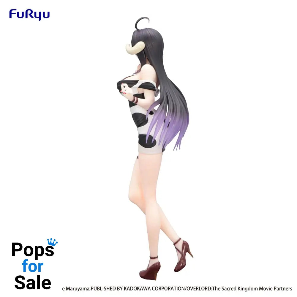 Overlord Trio-Try-iT PVC Statue Albedo Mini Dress Cow Pattern Ver. 21 cm Statues