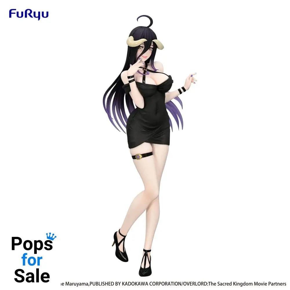 Overlord Trio-Try-iT PVC Statue Albedo Mini Dress Ver. 21 cm