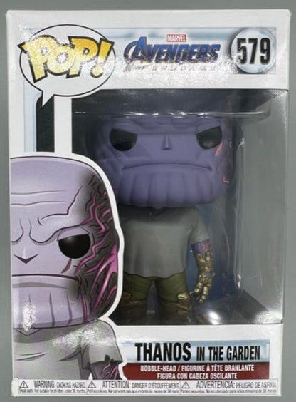 #579 Thanos (in the Garden) - Marvel Avengers Endgame Box Damaged Funko POP