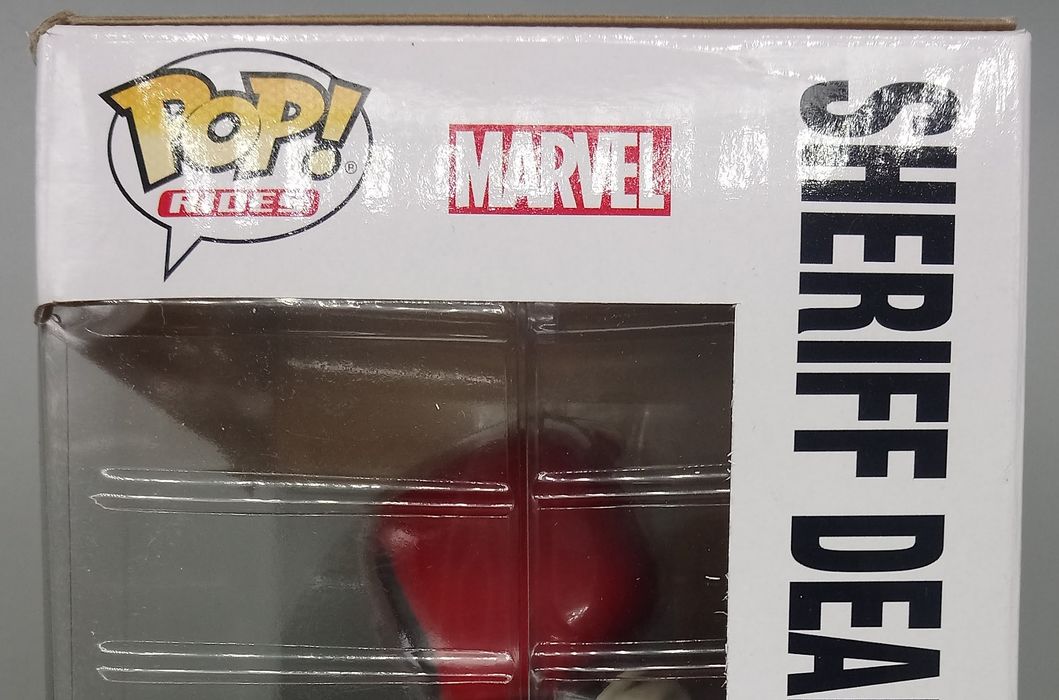 99 Sheriff Deadpool Riding Horsey - Marvel - Rides - Funko POP - Box Damaged