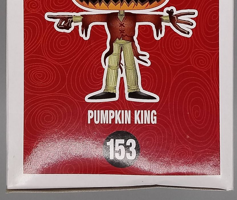 153 Pumpkin King Disney The Nightmare Before Christmas Funko POP - Box Damaged