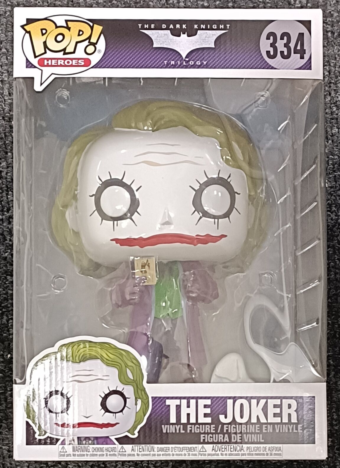 334 The Joker - 10 Inch - DC Batman Dark Knight - Funko POP - Damaged Box
