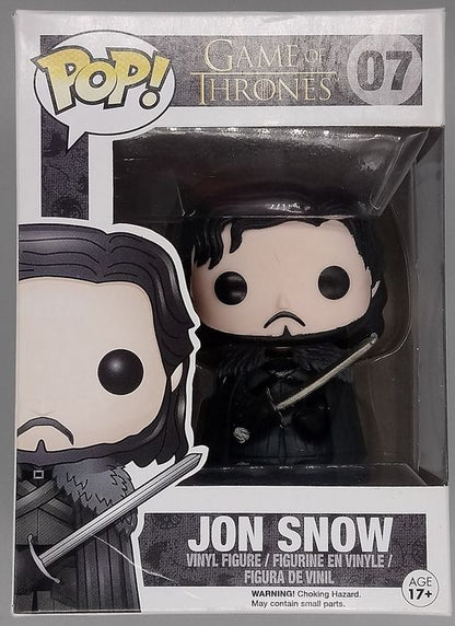 07 Jon Snow - Game of Thrones - Funko POP - Box Damaged
