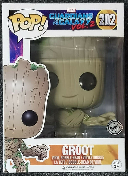 202 Groot  10 Inch  Marvel Guardians of the Galaxy 2 Funko POP - Box Damaged