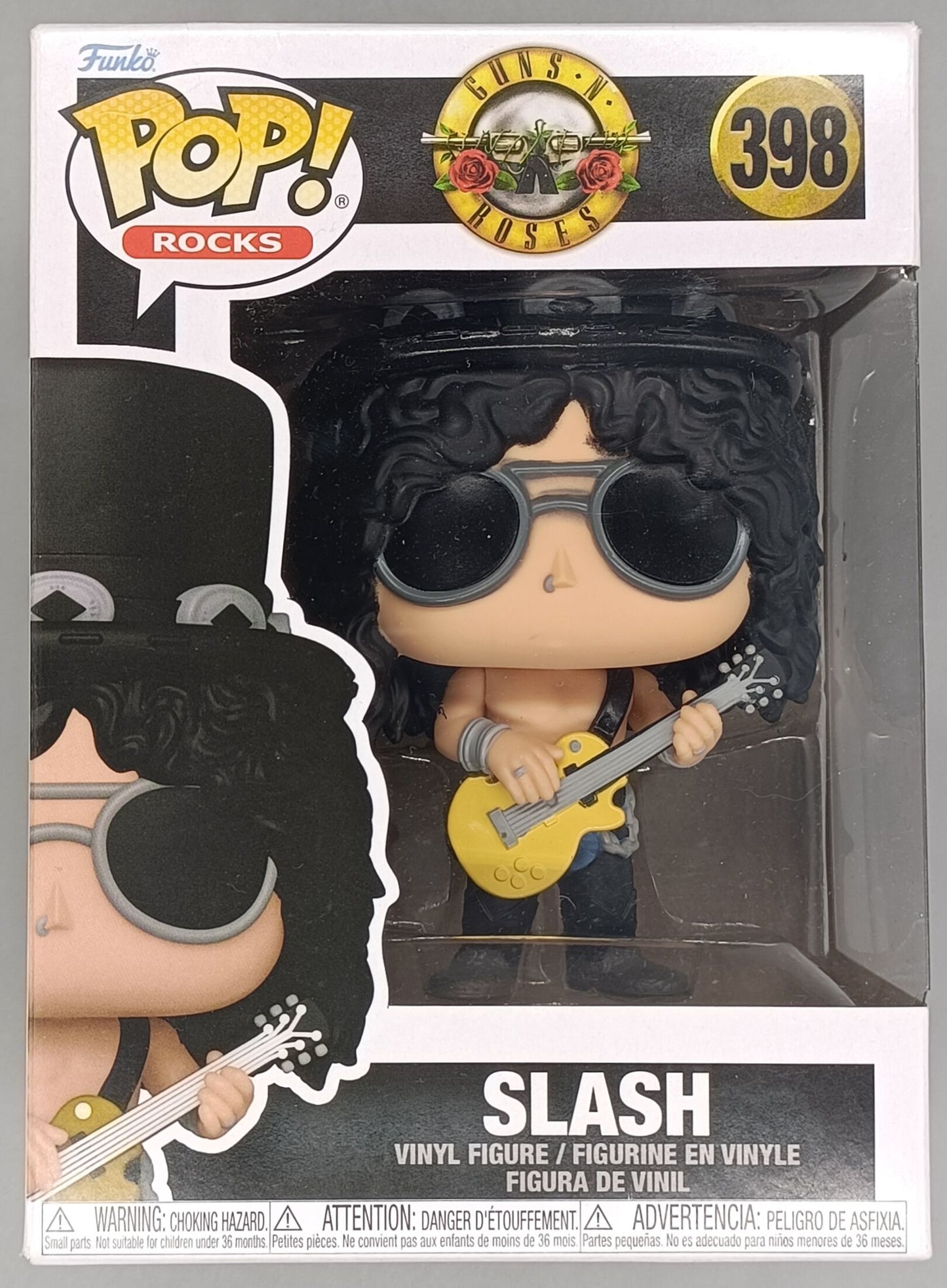 398 Slash (1990's) Guns N? Roses Rocks - Funko POP - Box Damaged