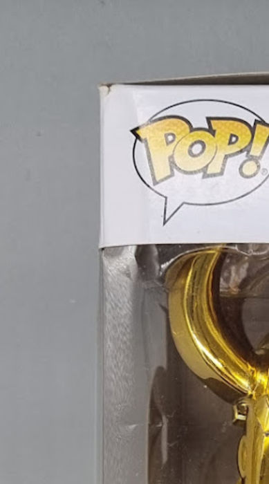 376 Loki (Gold) Chrome Marvel Marvel Studios 10 Box Damaged Funko POP