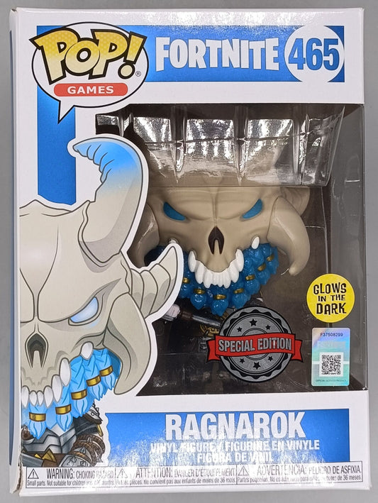 465 Ragnarok - Glow - Fortnite - Funko POP - Box Damaged