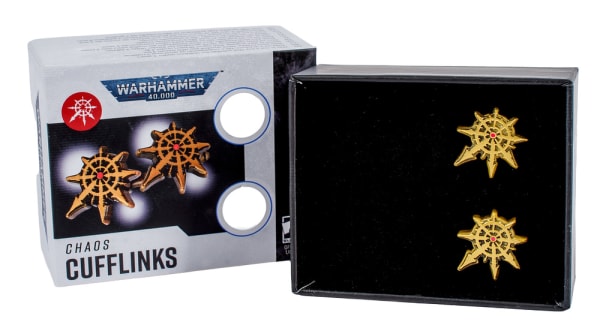 Warhammer 40,000: Chaos Cufflinks