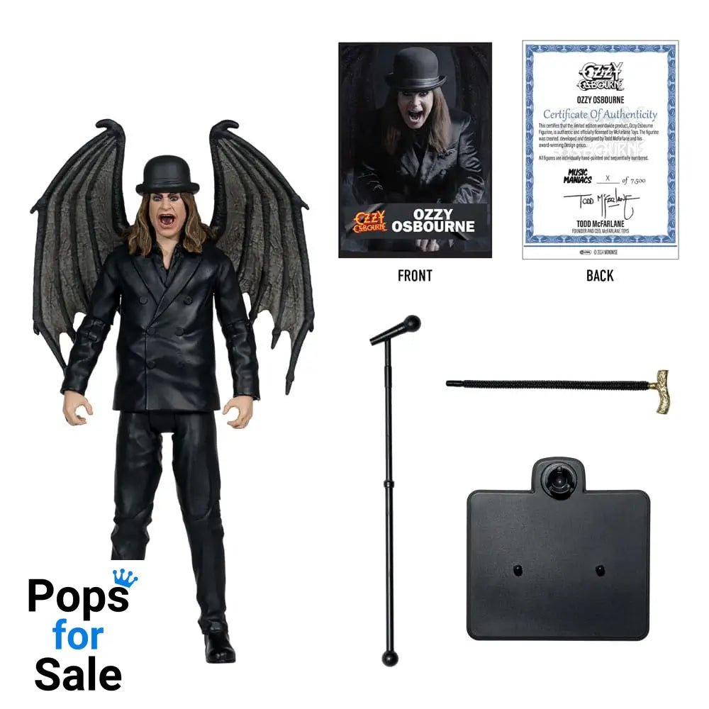 Ozzy Osbourne Metal Music Maniacs Action Figure 15cm NEW