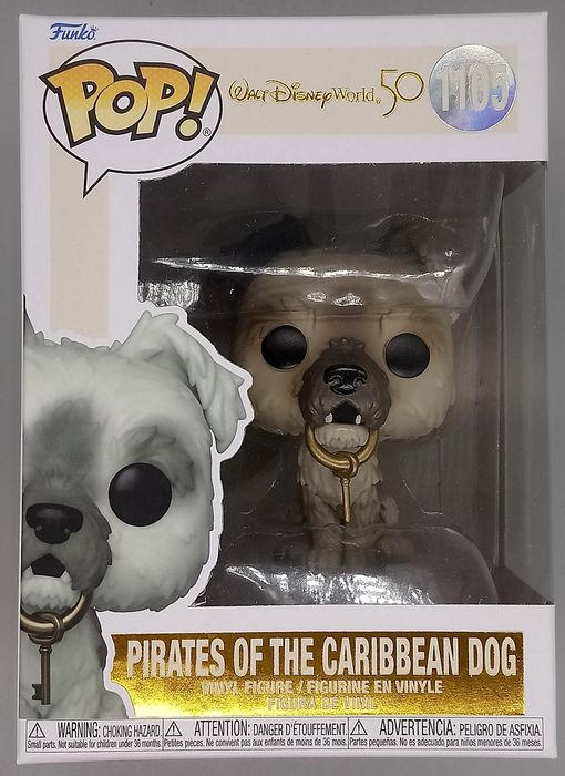 1105 Pirates of the Caribbean Dog - Disney World 50th anniversary Funko POP