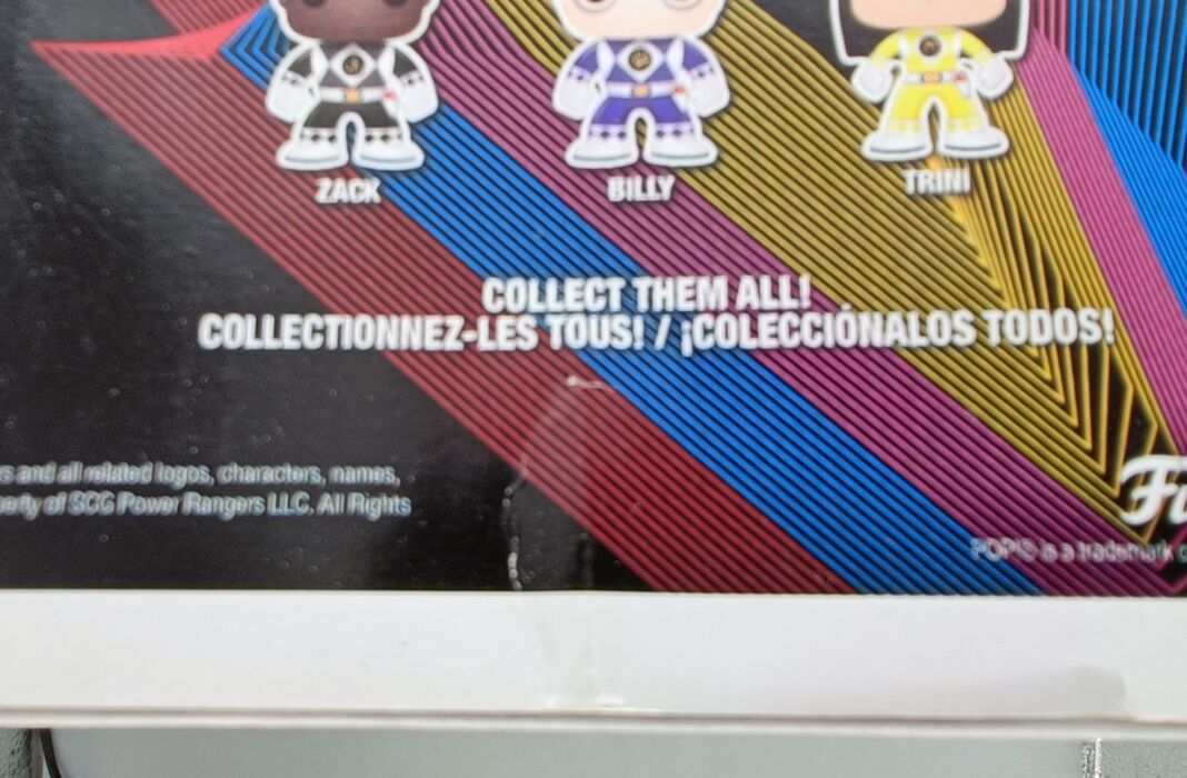 668 White Tigerzord - 6 Inch - Power Rangers - Box Damaged Funko POP