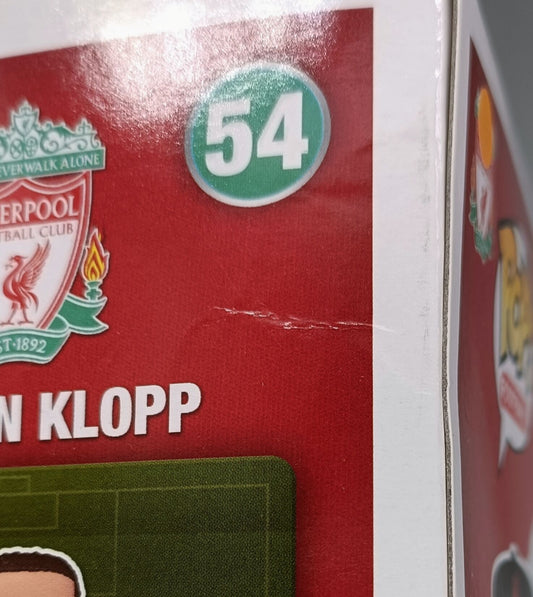 54 Jurgen Klopp - Liverpool FC - Funko POP - Box Damaged