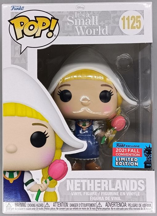 #1125 Netherlands - Disney World It's a Small World - 2021 C Funko POP