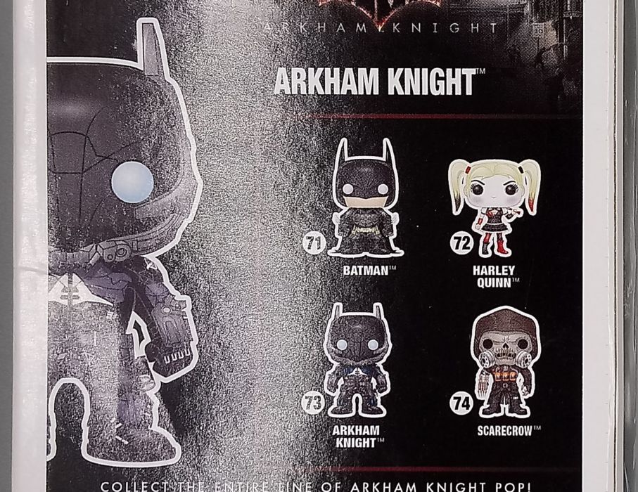 #73 Arkham Knight - DC Batman Arkham Knight - Box Damaged Funko POP