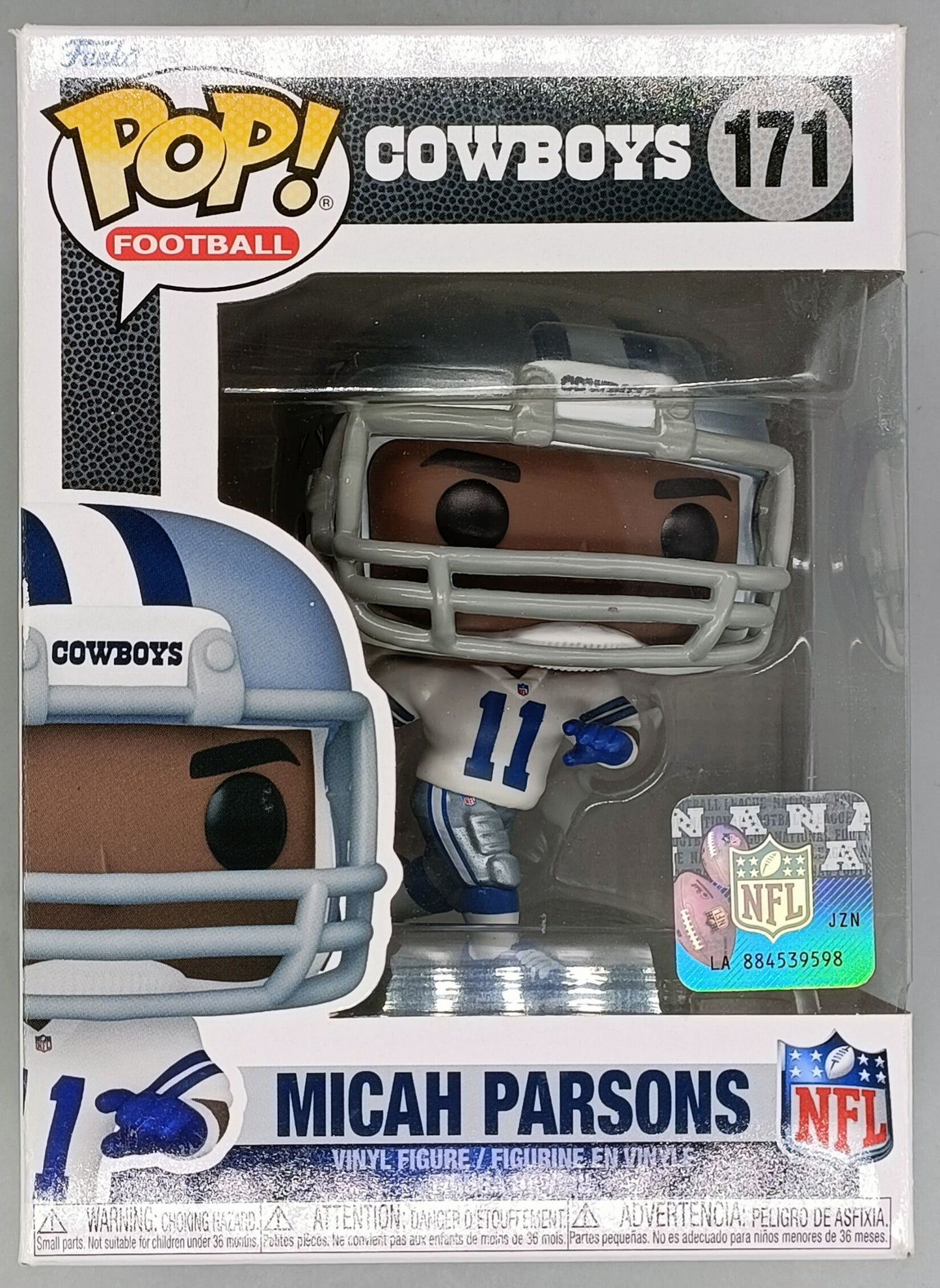 #171 Micah Parsons - NFL Dallas Cowboys - BOX DAMAGE