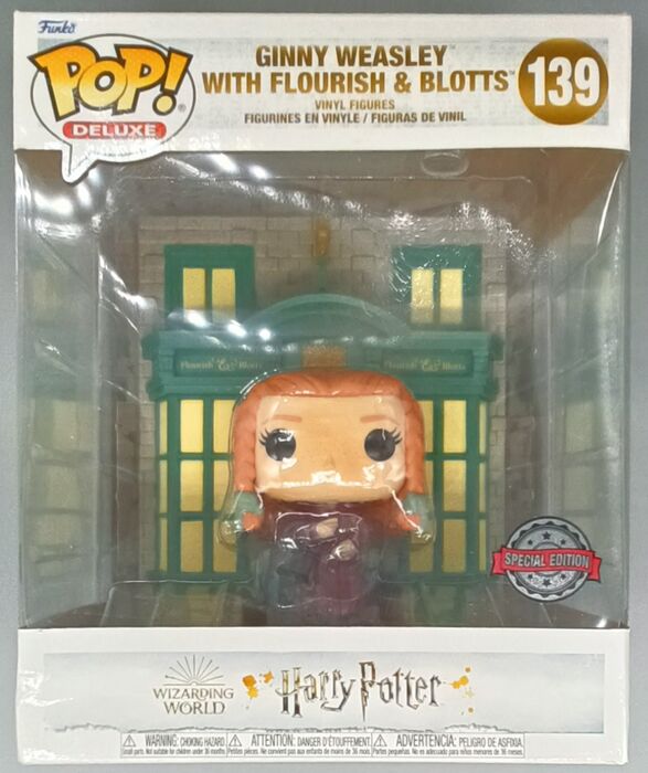 139 Ginny Weasley (Flourish & Blotts) Deluxe - Harry Potter - Box Damaged Funko POP
