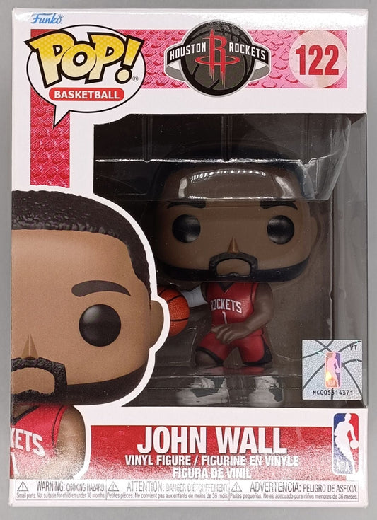 122 John Wall (Houston Rockets) - NBA - Box Damaged Funko POP