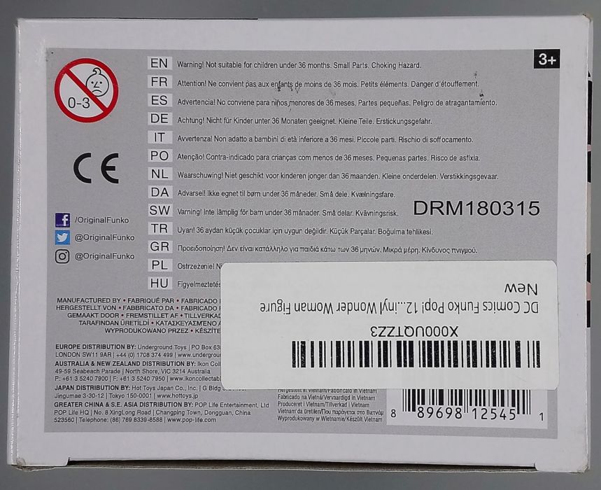 172 Wonder Woman - DC Wonder Woman Funko POP