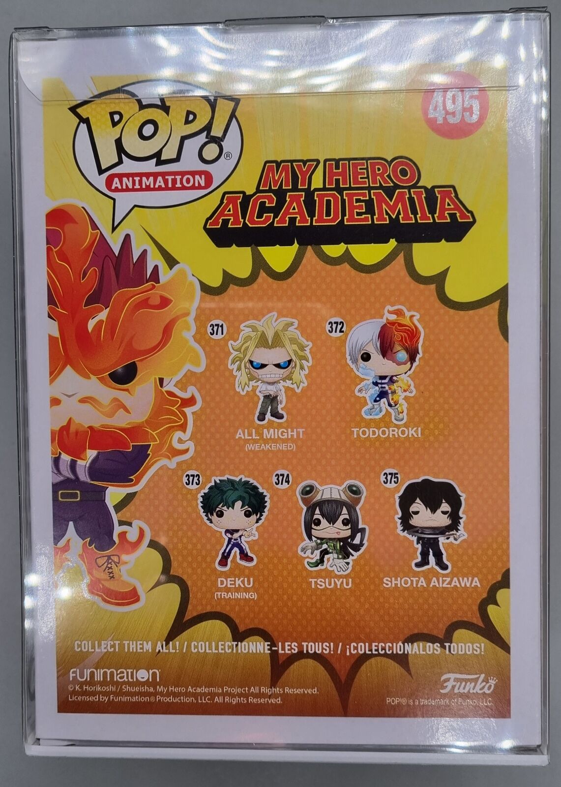 495 Endeavor - My Hero Academia Funko POP