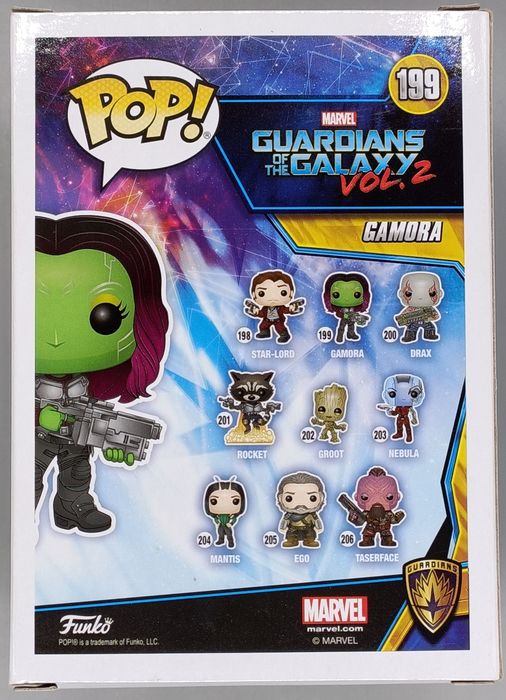#199 Gamora - Marvel Guardians of the Galaxy Vol 2 Funko POP