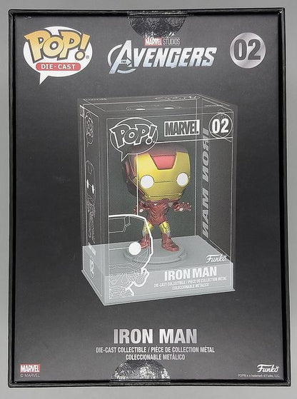 02 Iron Man - Marvel - DieCast Funko POP