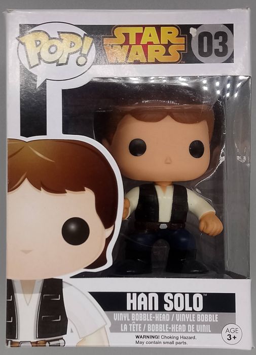 #03 Han Solo (Vault Edition) - Star Wars - Box Damaged Funko POP