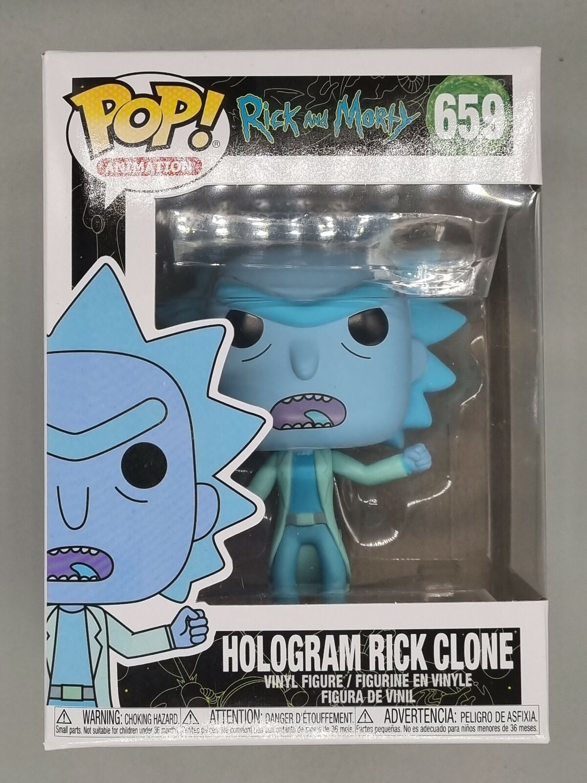 659 Hologram Rick Clone - Rick and Morty Funko POP