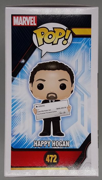 #472 Happy Hogan - Marvel Spiderman Far From Home Funko POP