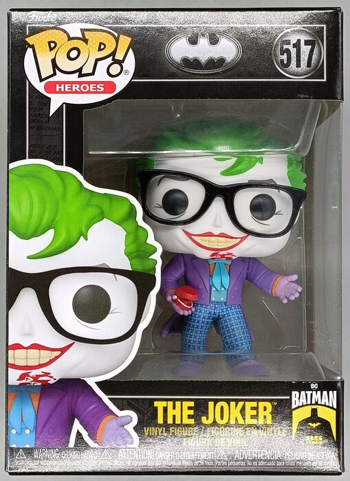 517 The Joker - DC Batman 85th Anniversary New Funko POP